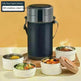 304 Stainless Steel Large Capacity Vacuum Thermal Insulated Lunch Box - EX-STOCK CANADA