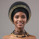 Women's South American Muslim Multi-layer Toque - EX-STOCK Canada