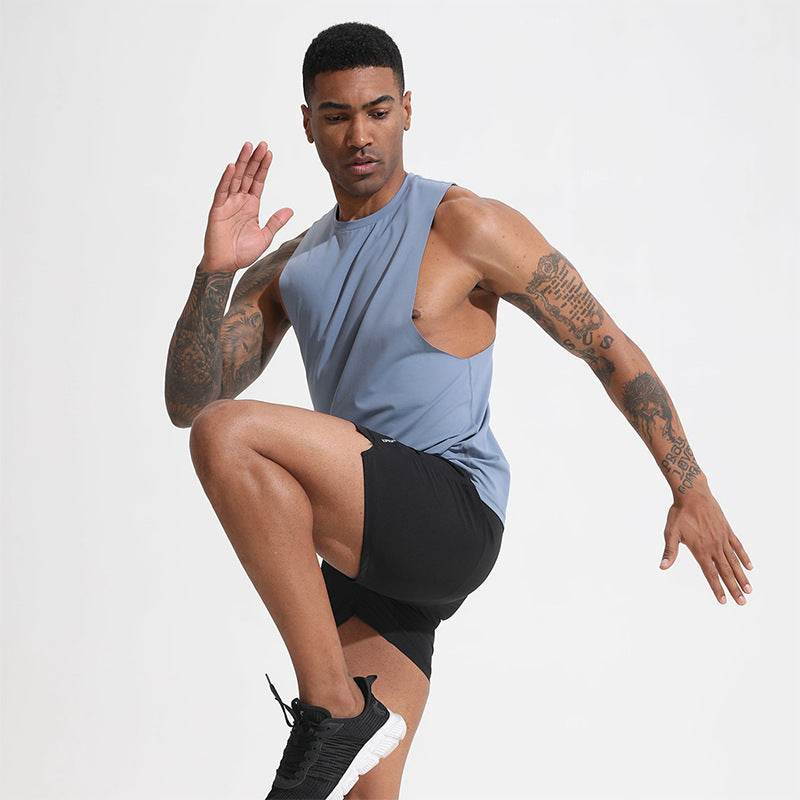 Sleeveless Quick Drying Breathable Fitness Workout Gym Tank top for men - EX-STOCK Canada