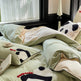Cartoon Cute Style Cotton Sanding Duvet Cover Bed Sheet Bedding EX-STOCK Canada 