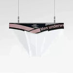 Men's Thin Ice Silk Transparent High Fork Briefs - EX-STOCK CANADA