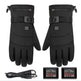 Winter Electric Heated Gloves Motorcycle Touch Screen Gloves EX-STOCK Canada 