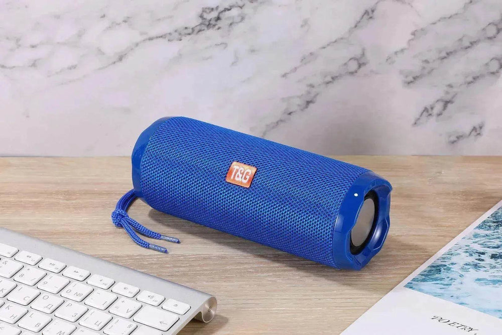 Fabric Portable Creative With Card Holder Wireless Bluetooth Speaker - EX-STOCK Canada