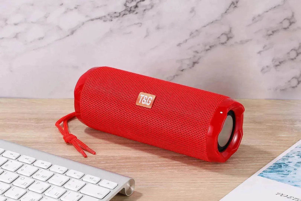 Fabric Portable Creative With Card Holder Wireless Bluetooth Speaker - EX-STOCK Canada
