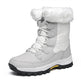 Winter Waterproof Snow Boots Women's Mid-calf Front Zipper - EX-STOCK Canada