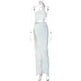 Fashion Backless Hollow-out Tube Top Split Sexy Party Dress - EX-STOCK CANADA