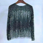 Fashion Bottoming Shirt Sequined Top For Women - EX-STOCK CANADA