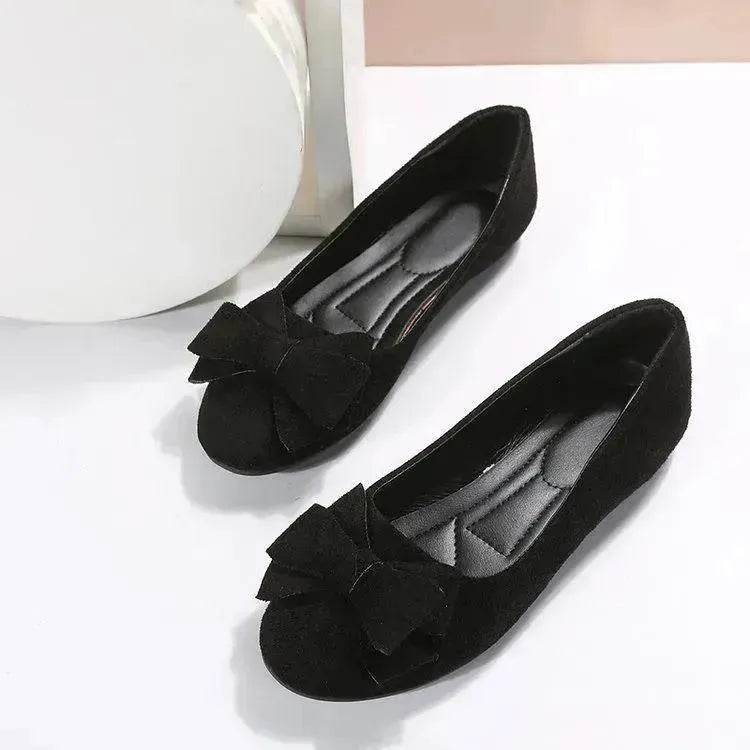 Fashion Bowknot Flats Shoes Casual Round Toe Loafers Cozy Shoes For Women - EX-STOCK Canada