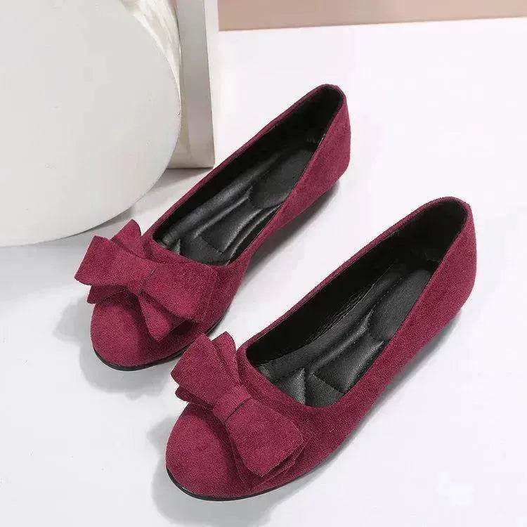 Fashion Bowknot Flats Shoes Casual Round Toe Loafers Cozy Shoes For Women - EX-STOCK Canada
