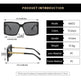 Fashion Box Simple Catwalk Light Luxury Sunglasses - EX-STOCK Canada