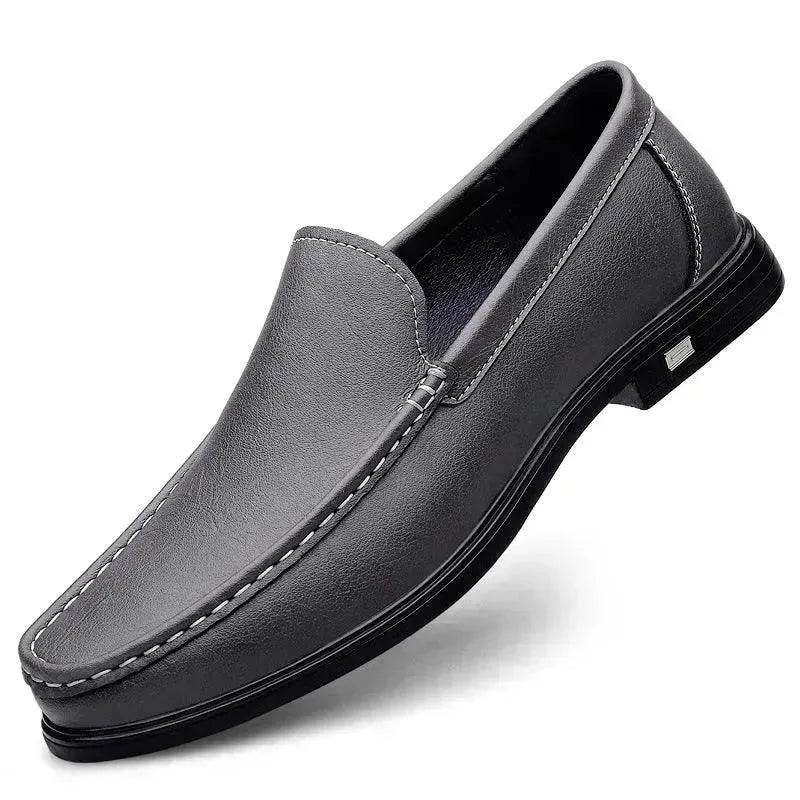 Fashion Cowhide Casual Loafers Men Business Shoe Office Shoe for Men Genuine Leather Shoe for Men - EX-STOCK Canada