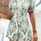 Fashion Fig Random Baroque Printed Guplay Lace Jumpsuit - EX-STOCK CANADA