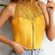Fashion Hollowed-out Lace Gas Vest Top For Women - EX-STOCK Canada