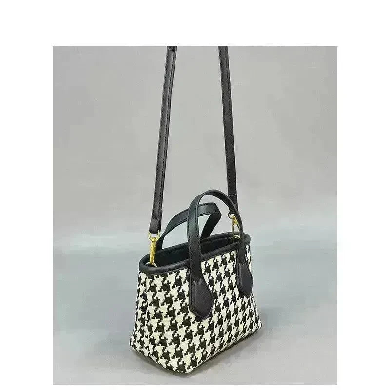 Fashion Houndstooth Single-shoulder Messenger Bag for Women - EX-STOCK CANADA
