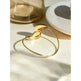 Fashion Jewelry 18K Gold Stainless Steel Irregular Drop-shaped Bracelet for Women Wedding Bracelet - EX-STOCK CANADA