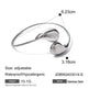 Fashion Jewelry 18K Gold Stainless Steel Irregular Drop-shaped Bracelet for Women Wedding Bracelet - EX-STOCK CANADA