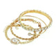 Fashion Jewelry 4 Pcs Crystal Bracelet Set Bohemian Design For Women Vintage Luxury Twisted Cuff Chains Armband Jewelry Accessories - EX-STOCK CANADA