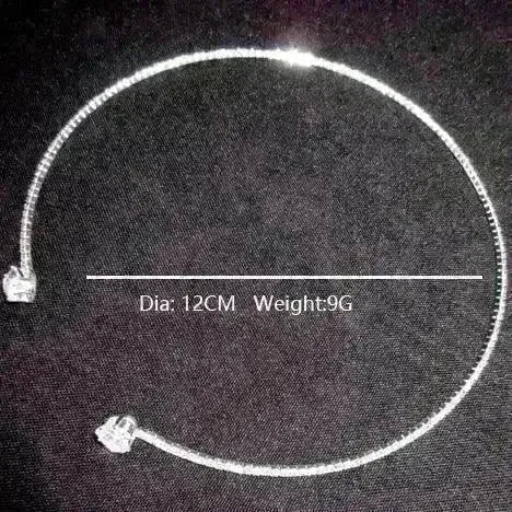 Fashion Jewelry Heart-shaped Zircon Collar Light Luxury Rhinestone Necklace Women's Jewelry - EX-STOCK CANADA