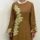 Fashion Lace Beaded Arab Dress Women - EX-STOCK CANADA