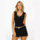 Fashion Lace Slim Fit Two-piece Suit Camisole Short Culottes - EX-STOCK CANADA