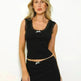 Fashion Lace Slim Fit Two-piece Suit Camisole Short Culottes - EX-STOCK CANADA