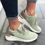 Fashion Lace-up Sneakers Women Cozy Thick-soled Sports Sneakers Shoes foe women - EX-STOCK Canada