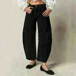 Fashion Loose Wide-leg Pants Summer Sports Straight Casual Cotton Trousers Women's Trouser Pant - EX-STOCK CANADA