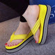 Fashion Outside Wear Beach Non-slip Platform Slippers - EX-STOCK Canada