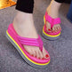 Fashion Outside Wear Beach Non-slip Platform Slippers - EX-STOCK Canada