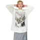 Fashion Painting Printing Long Sleeve Shirt top. - EX-STOCK CANADA