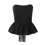 Fashion Personality Ruffled Tube Top Women - EX-STOCK CANADA
