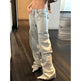 Fashion Y2K street Personality wide-leg Denim Jeans Trousers Women - EX-STOCK Canada