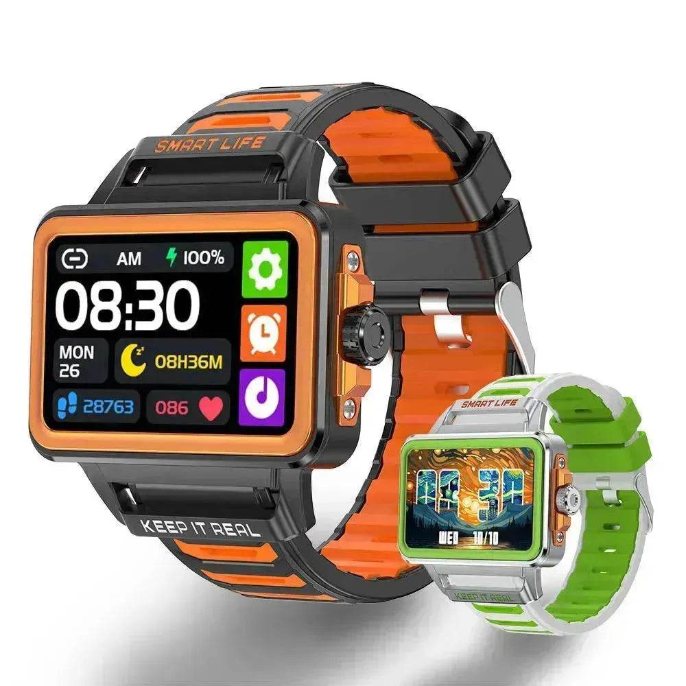 Fashion Personalized Style Smart Watch TFT HD Square Screen Smart Watch for Men - EX-STOCK Canada
