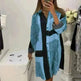 Fashion Printed Long Sleeve Loose Dress - EX-STOCK CANADA