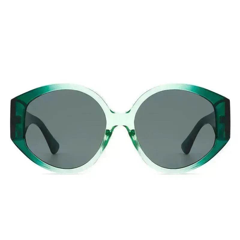 Fashion Round Frame Colorful Sunglasses - EX-STOCK Canada