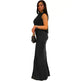 Fashion Sleeveless Dress with Pleated High Waist for Women: Slim Fit Style - EX-STOCK CANADA