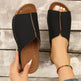 Fashion Solid Wedges Sandals Summer Casual Peep-toe Slippers Outdoor Thick Sole Heightening Slides Shoes Women - EX-STOCK Canada