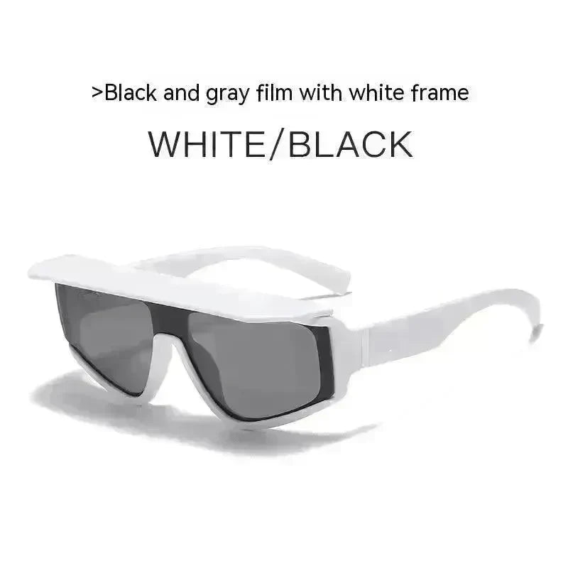 Fashion Square Brim Sunshade Sunglasses - EX-STOCK CANADA
