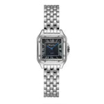Fashion Stainless Steel Square Simple Design Couple Quartz Watch - EX-STOCK CANADA