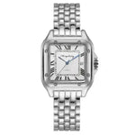 Fashion Stainless Steel Square Simple Design Couple Quartz Watch - EX-STOCK CANADA