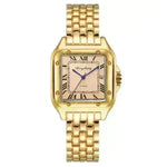Fashion Stainless Steel Square Simple Design Couple Quartz Watch - EX-STOCK CANADA