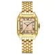 Fashion Stainless Steel Square Simple Design Couple Quartz Watch - EX-STOCK CANADA