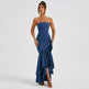 Fashion Tube Top Irregular Temperament Dress - EX-STOCK CANADA
