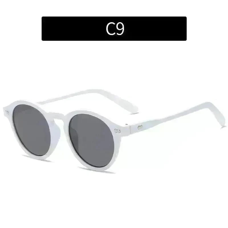 Fashion Vintage Round Frame Sunglasses - EX-STOCK CANADA