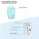 fashion wireless keyboard mouse set 2.4G thin desktop laptop accessories - EX-STOCK CANADA