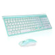 fashion wireless keyboard mouse set 2.4G thin desktop laptop accessories - EX-STOCK CANADA