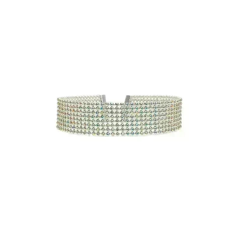 Fashion Women Full Crystal Rhinestone Choker Necklace Wedding Jewelry Chokers Necklaces for Women - EX-STOCK CANADA