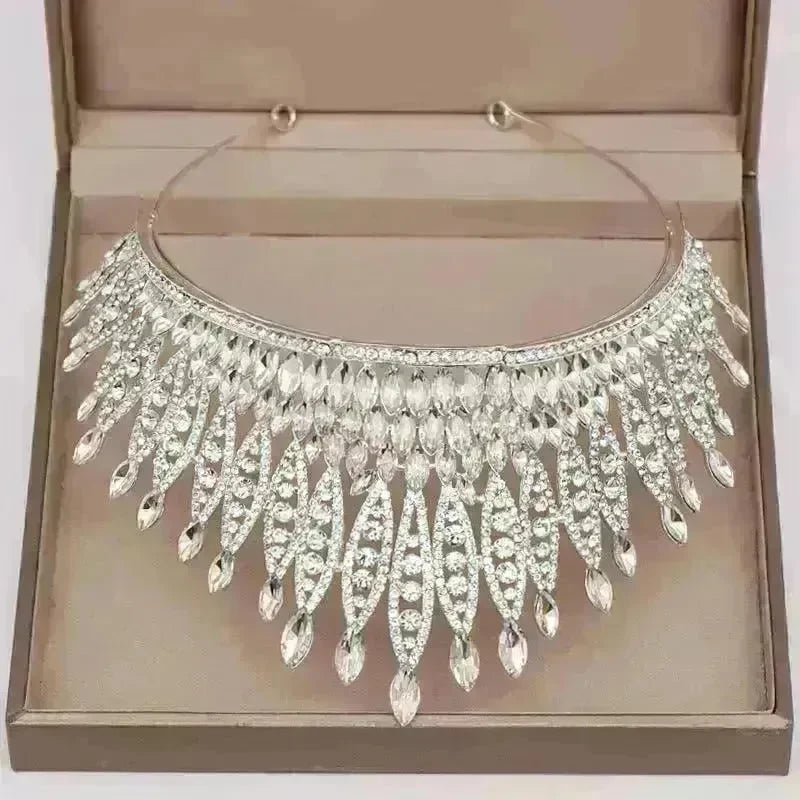 Fashion Women's Alloy Crystal Crown Headwear - EX-STOCK CANADA