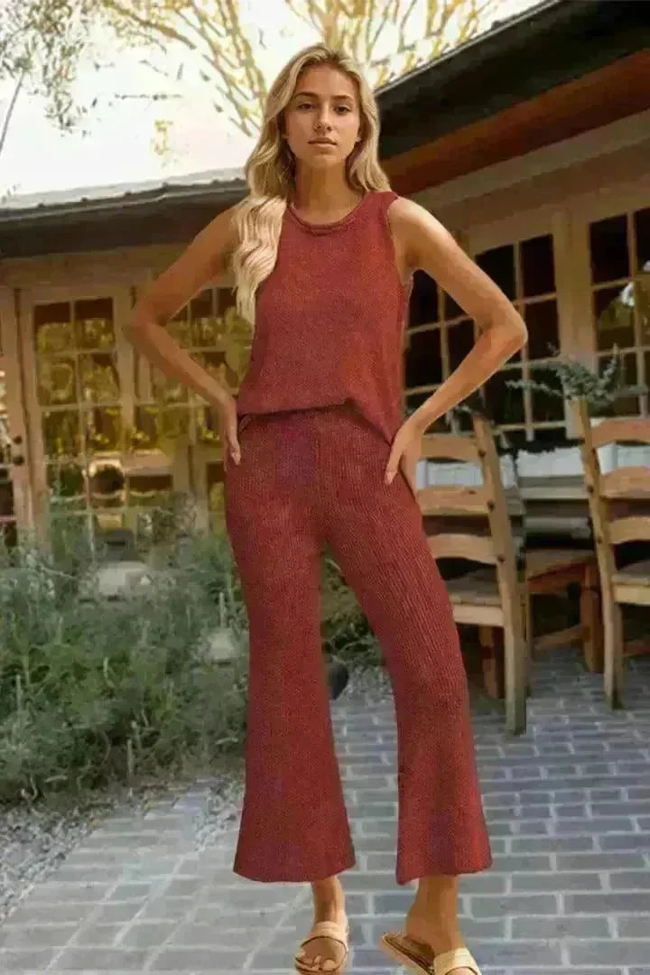 Fashion Women's Wear Knitted Jerkin - EX-STOCK CANADA