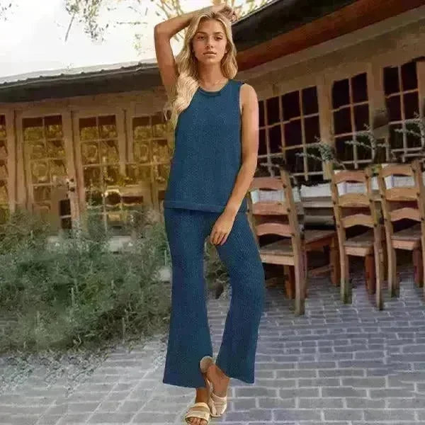Fashion Women's Wear Knitted Jerkin - EX-STOCK CANADA